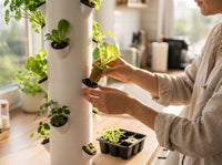 VertiHerbe Vertical Garden Tower – Hydroponic Growing System
